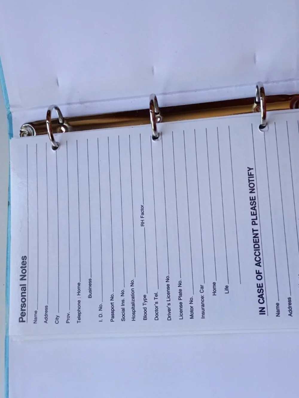 Address And Telephone Book Write And Erase Lightly Used